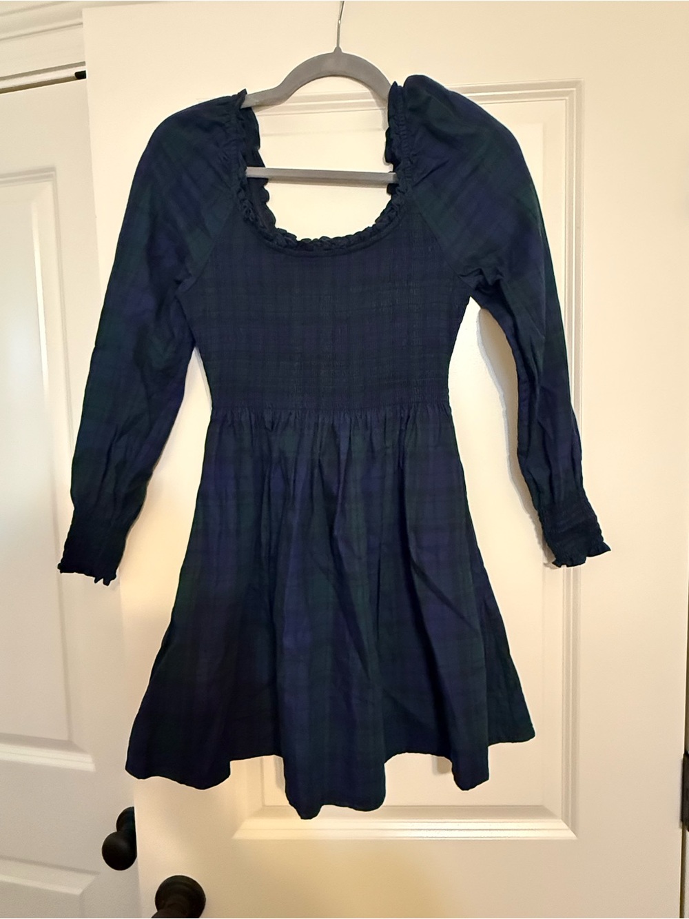 The Norah Nap Dress in Blackwatch Tartan